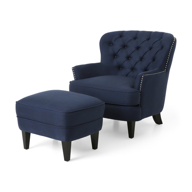 Blue Elephant Upholstered Armchair & Reviews Wayfair.co.uk